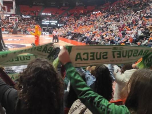 Assistència partit València Bàsquet
